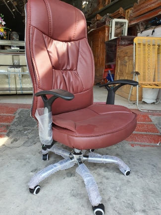 Ghế Xoay Da Lưng Cao 2 cần gạt