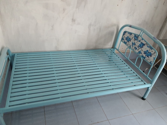 Giường Sắt Tròn 1m2 